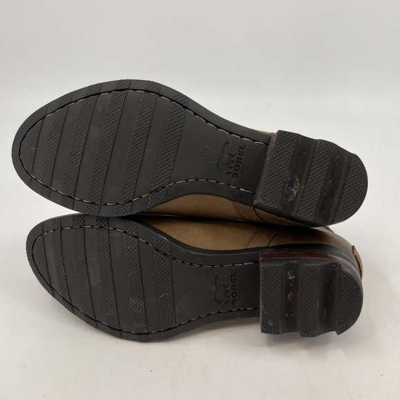 Sorel Green Leather Ankle Boots & Booties | Comfort and Style - Picture 9 of 10